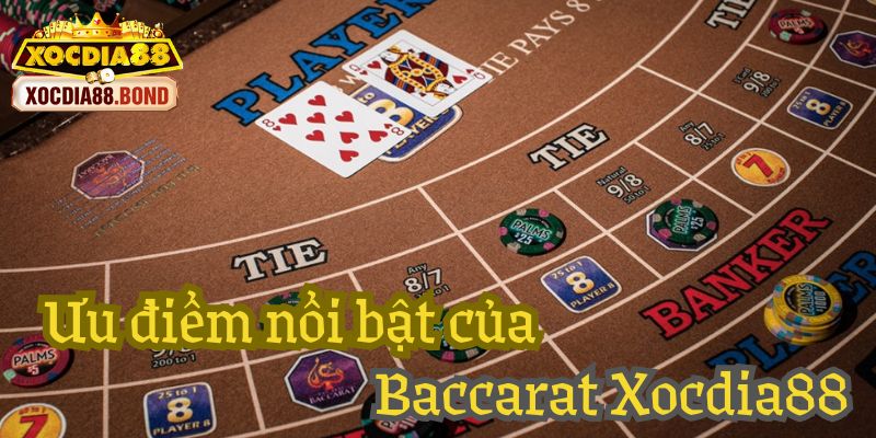 Baccarat Xocdia88 có tốc độ giao dịch nhanh chóng